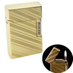 Executivo Isqueiro de Metal Dourado