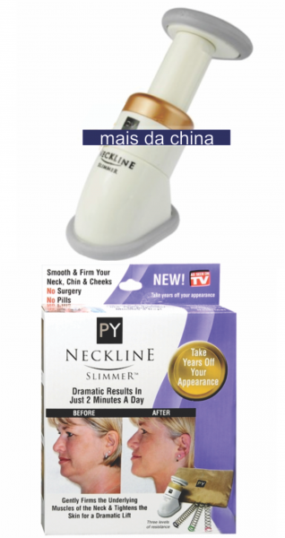 Portátil decote Slimmer Fino Chin Exerciser Set Beleza